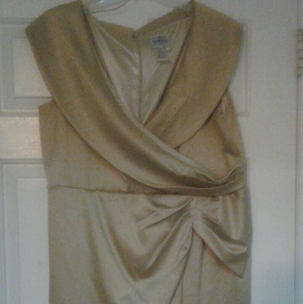 Satin Cocktail Dress